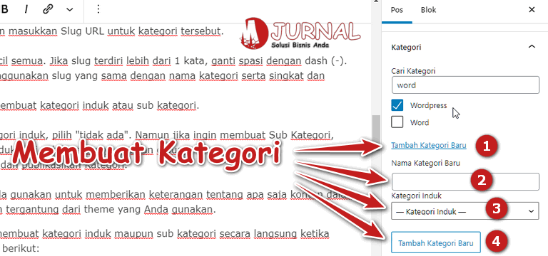 Cara Membuat Kategori Dan Tag Untuk Mengelola Konten Blog