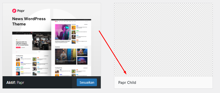 Langkah Mudah Membuat Child Theme Di WordPress